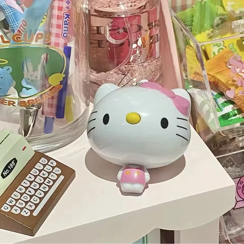 Hello Kitty Measure tape Keychain / bag charm Mini Measuring Tape Ruler, New